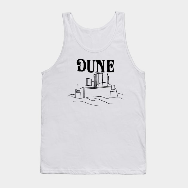 Retro Dune Tank Top by ChrisShotFirst